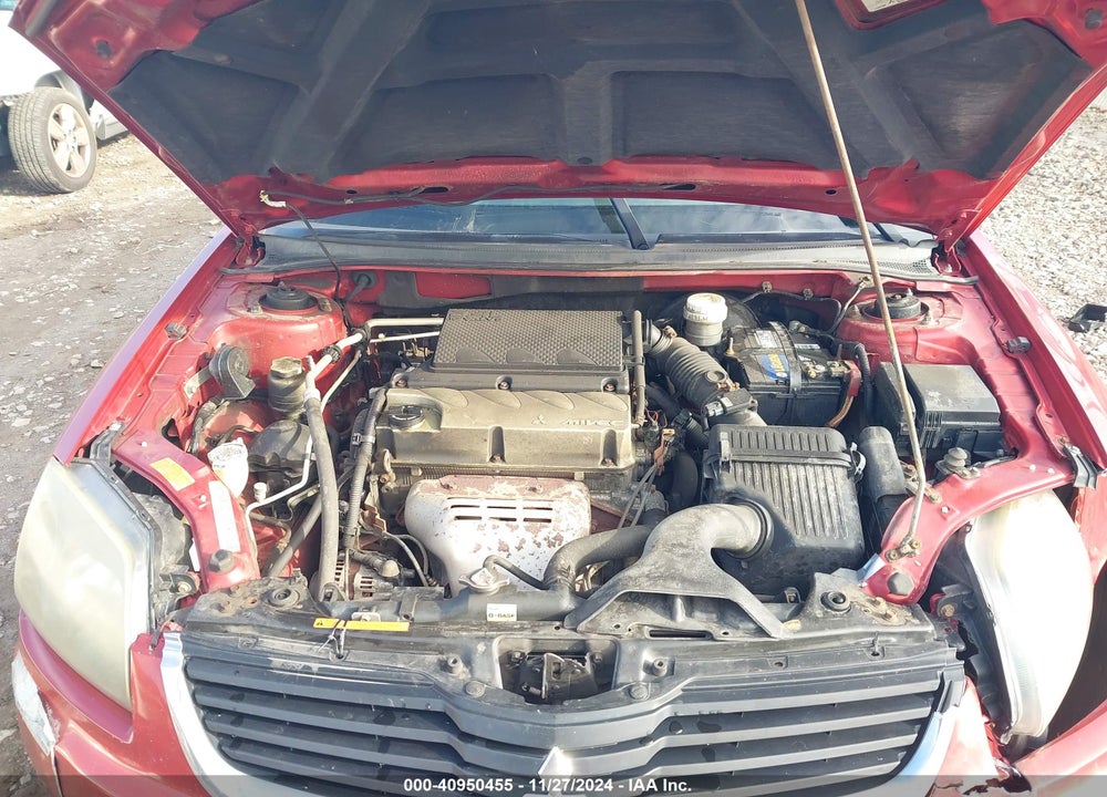 2008 MITSUBISHI GALANT ES VIN: 4A3AB56F98E016717