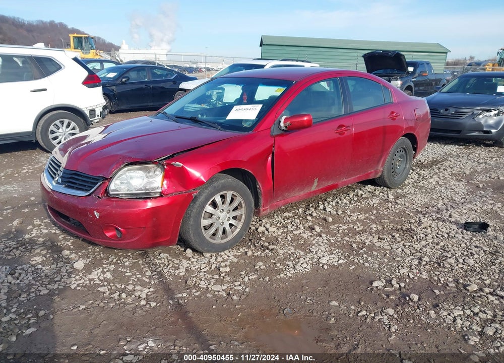 2008 MITSUBISHI GALANT ES VIN: 4A3AB56F98E016717