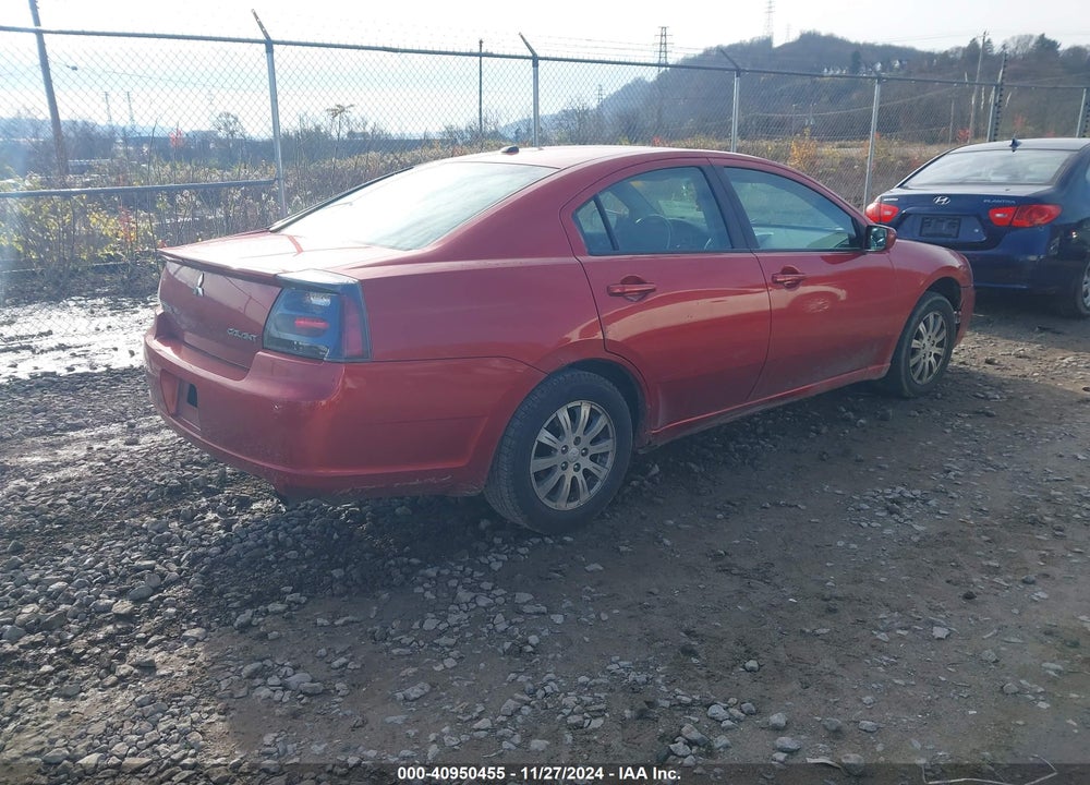 2008 MITSUBISHI GALANT ES VIN: 4A3AB56F98E016717