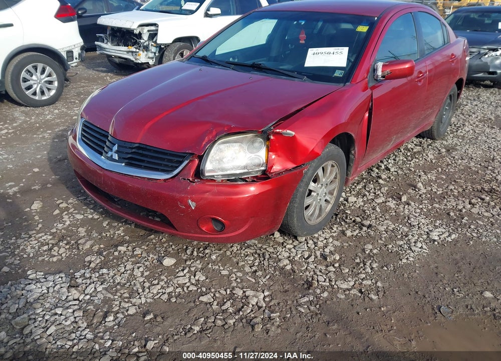 2008 MITSUBISHI GALANT ES VIN: 4A3AB56F98E016717