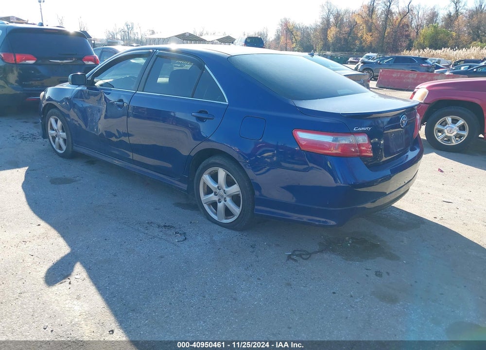2008 TOYOTA CAMRY SE VIN: 4T1BE46K78U257957