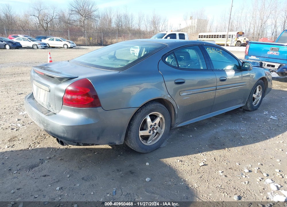 2004 PONTIAC GRAND PRIX GT2 VIN: 2G2WS522341367439