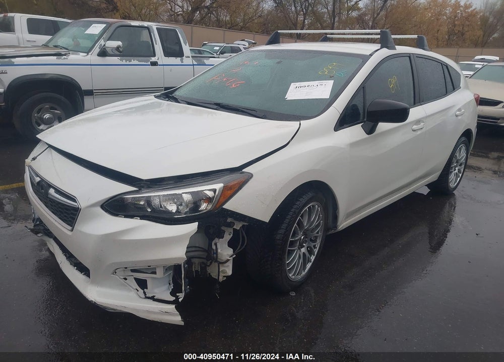 2019 SUBARU IMPREZA 2.0I VIN: 4S3GTAA62K1742248