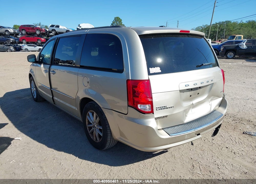 2014 DODGE GRAND CARAVAN SXT VIN: 2C4RDGCG5ER230479