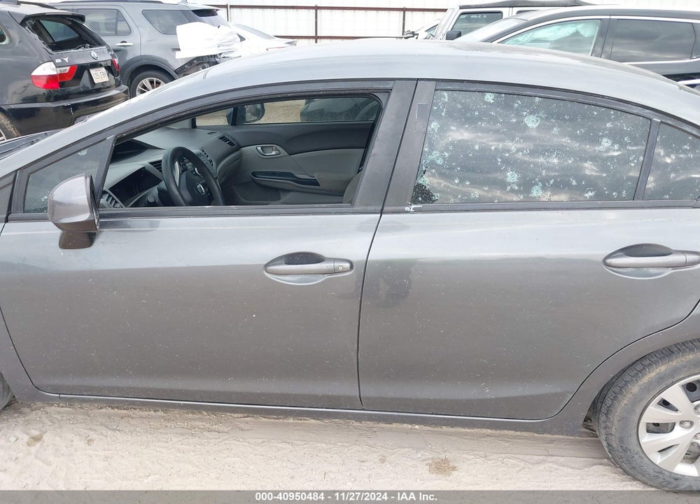 2012 HONDA CIVIC LX VIN: 19XFB2F53CE103766