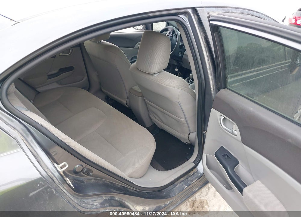 2012 HONDA CIVIC LX VIN: 19XFB2F53CE103766