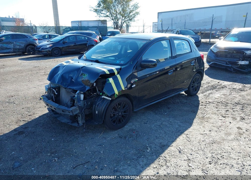 2019 MITSUBISHI MIRAGE LE VIN: ML32A5HJ1KH009667