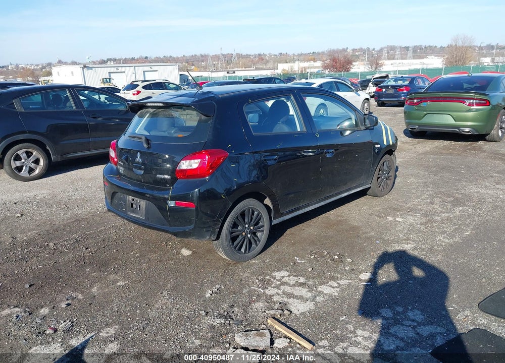 2019 MITSUBISHI MIRAGE LE VIN: ML32A5HJ1KH009667