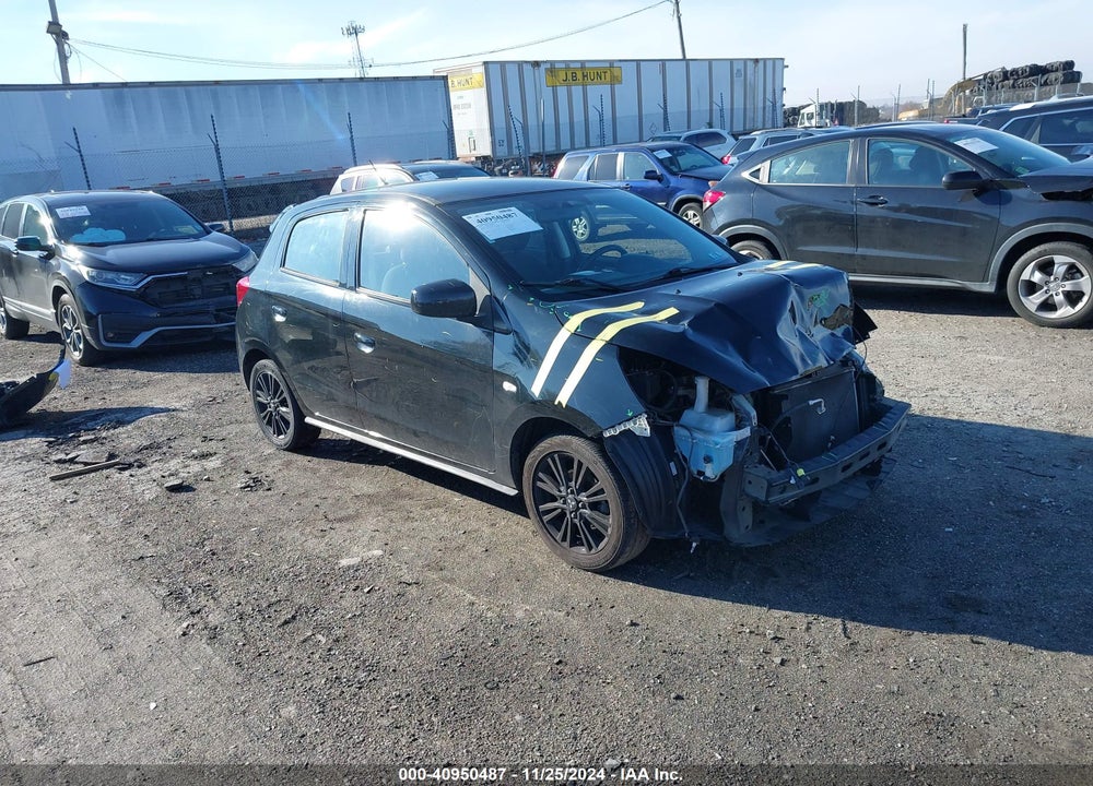 2019 MITSUBISHI MIRAGE LE VIN: ML32A5HJ1KH009667