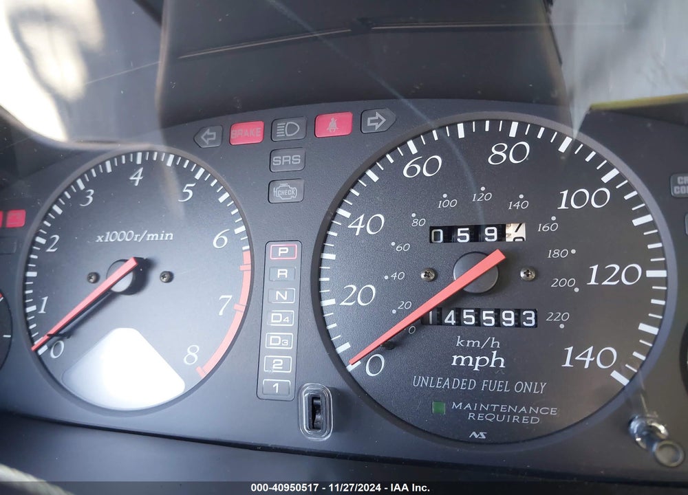 1999 ACURA CL 3.0 VIN: 19UYA2253XL014540