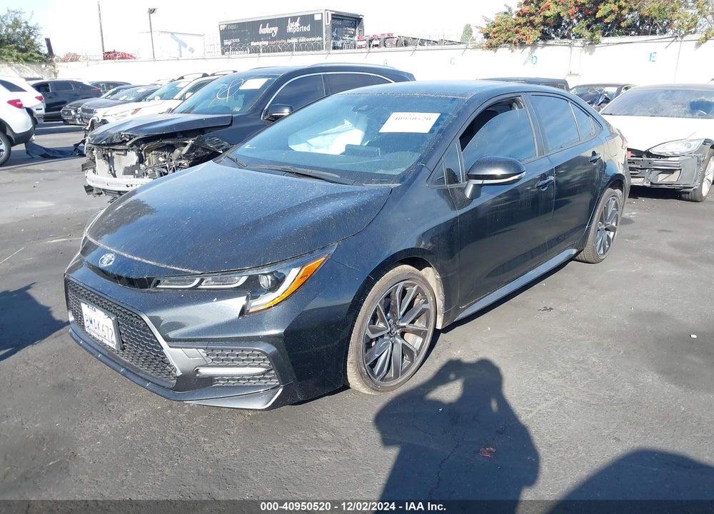 2020 TOYOTA COROLLA SE VIN: JTDS4RCE7LJ036372