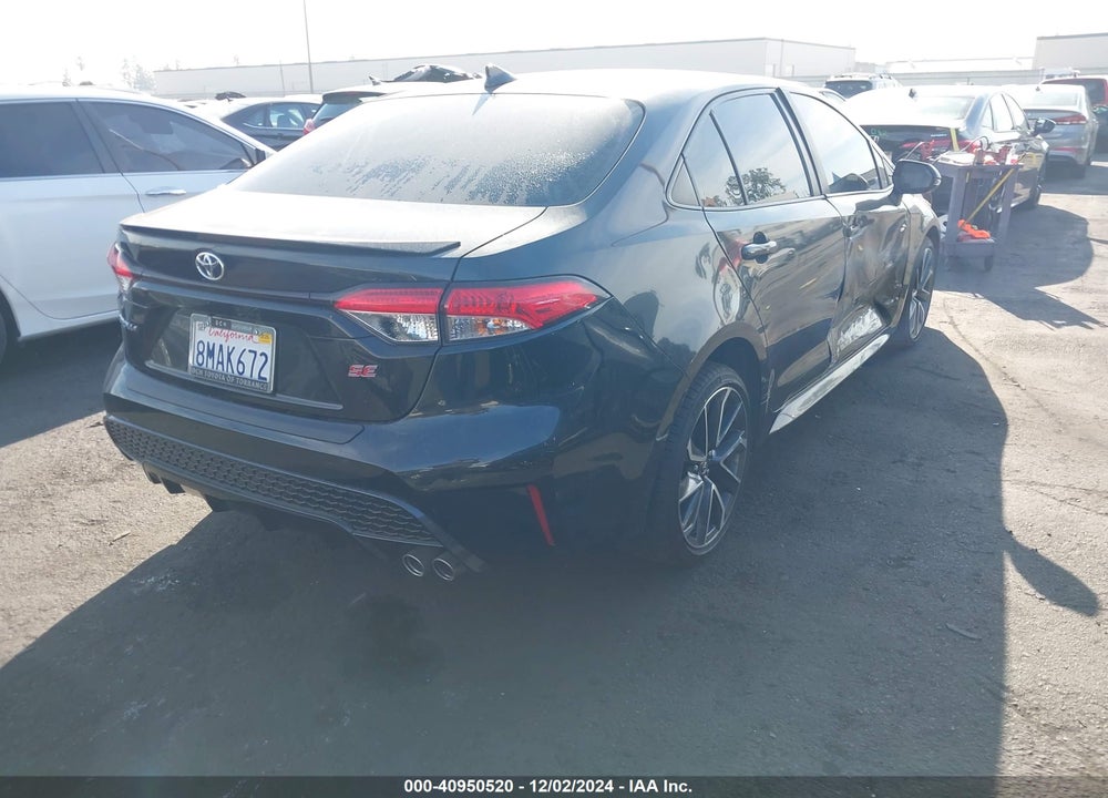 2020 TOYOTA COROLLA SE VIN: JTDS4RCE7LJ036372