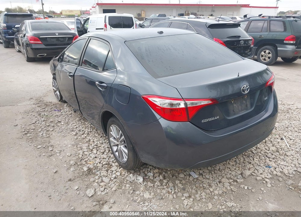 2015 TOYOTA COROLLA LE PREMIUM VIN: 2T1BURHE5FC403701