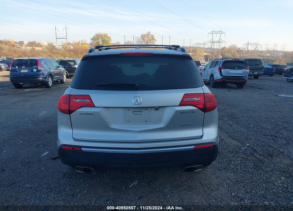 2010 ACURA MDX TECHNOLOGY PACKAGE VIN: 2HNYD2H43AH510828