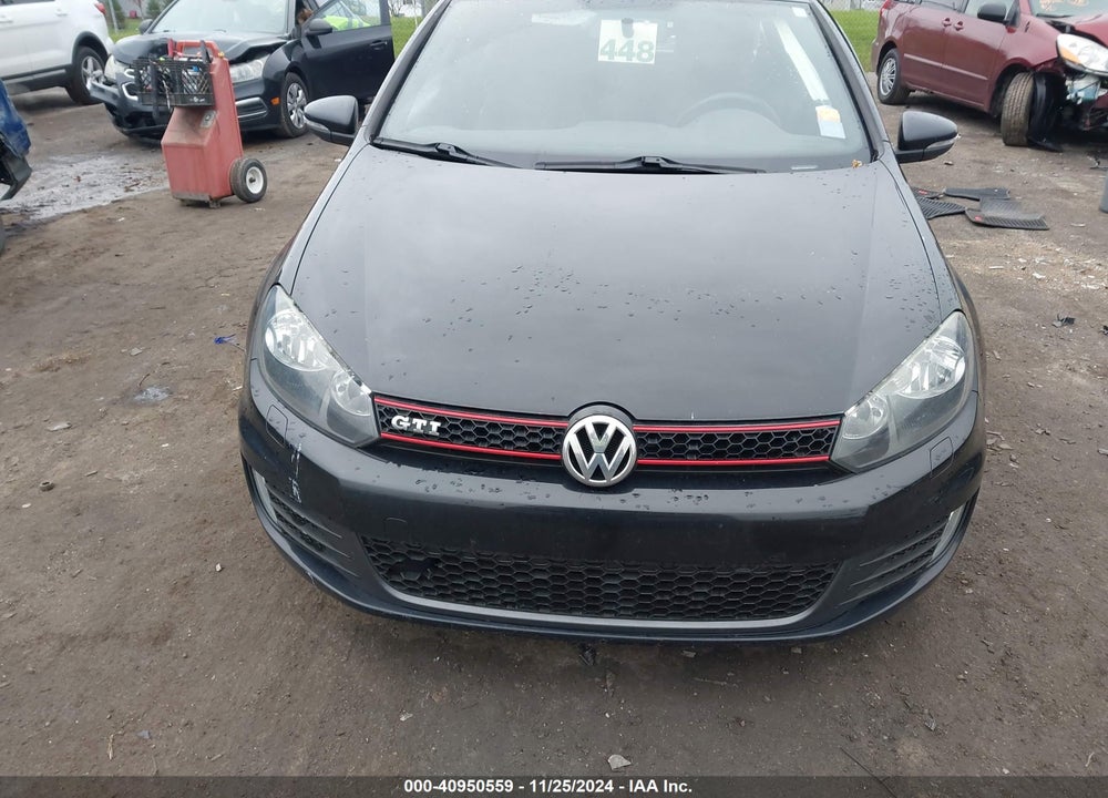 2013 VOLKSWAGEN GTI VIN: WVWFD7AJ8DW029053