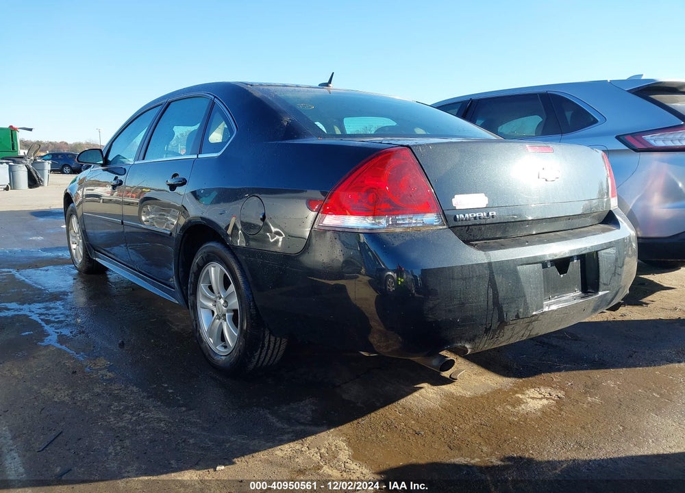 2012 CHEV IMPALA LS FLEET VIN: 2G1WF5E33C1144569