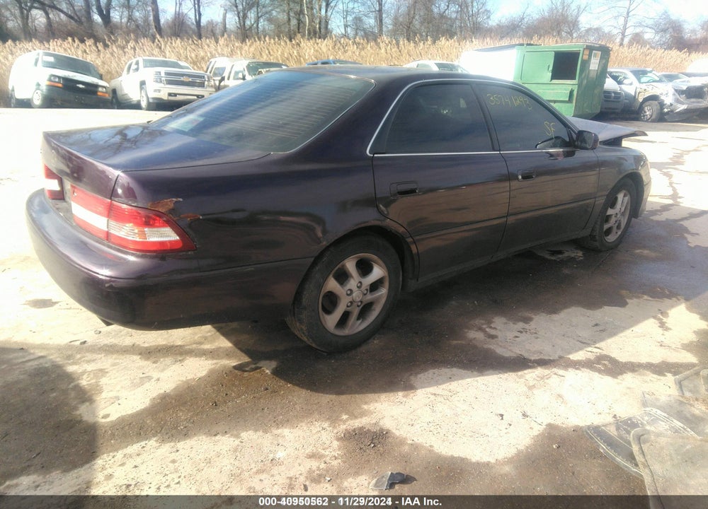 2001 LEXUS ES 300 BASE (A4) VIN: JT8BF28GX10324206