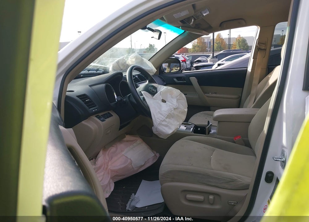 2012 TOYOTA HIGHLANDER SE VIN: 5TDZK3EH6CS083422
