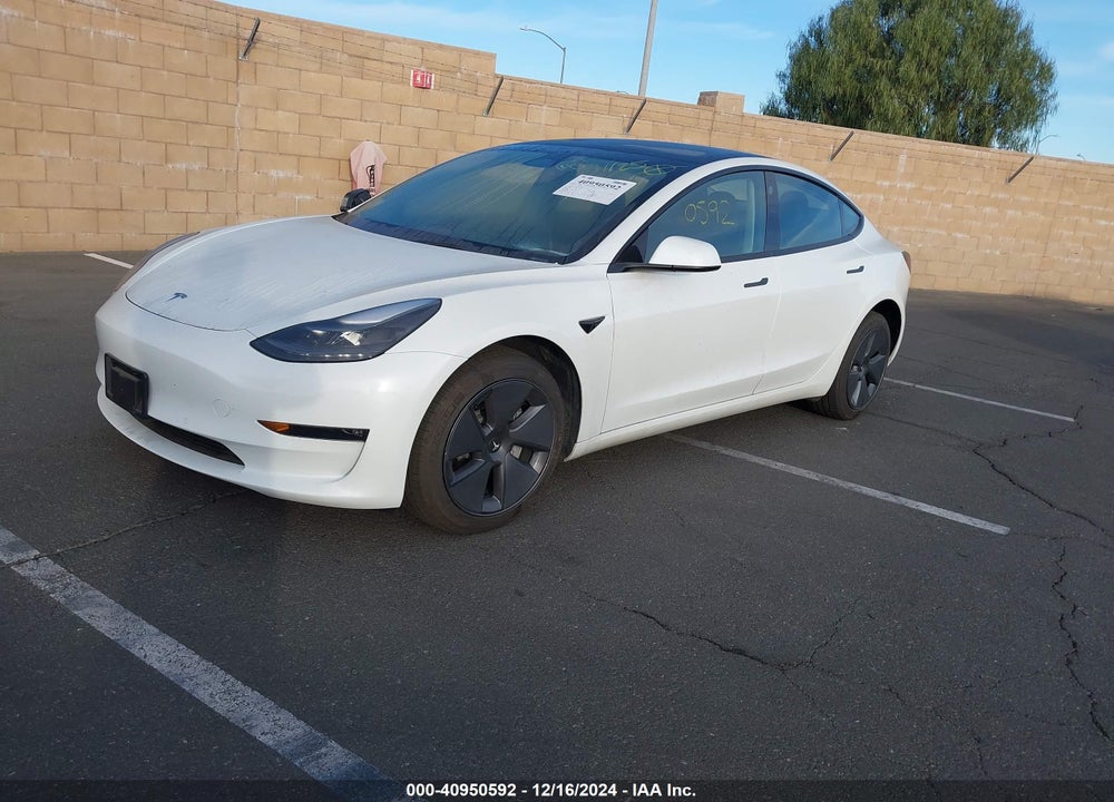 2022 TESLA MODEL 3 LONG RANGE DUAL MOTOR ALL-WHEEL DRIVE VIN: 5YJ3E1EB9NF193479