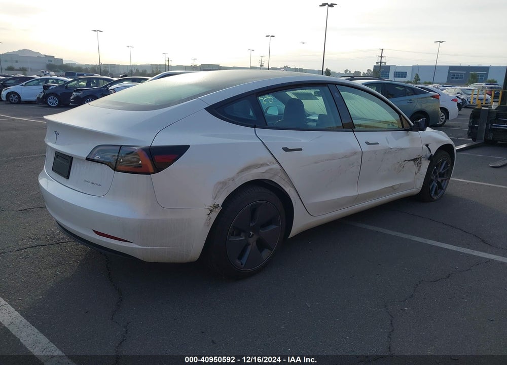 2022 TESLA MODEL 3 LONG RANGE DUAL MOTOR ALL-WHEEL DRIVE VIN: 5YJ3E1EB9NF193479