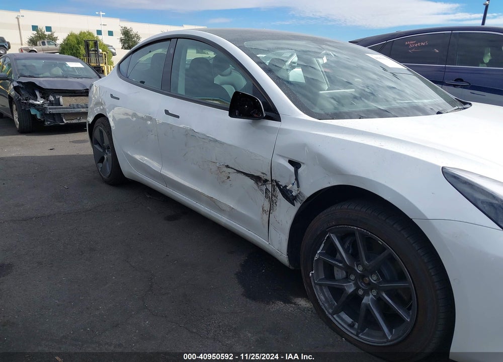 2022 TESLA MODEL 3 LONG RANGE DUAL MOTOR ALL-WHEEL DRIVE VIN: 5YJ3E1EB9NF193479