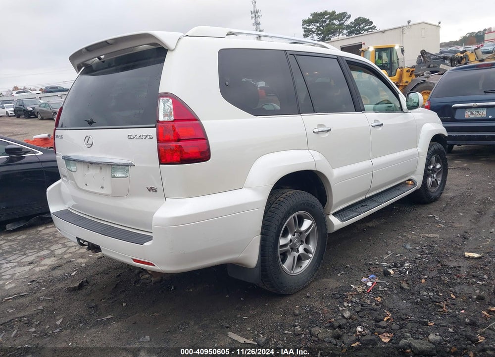 2008 LEXUS GX 470 VIN: JTJBT20X280149530