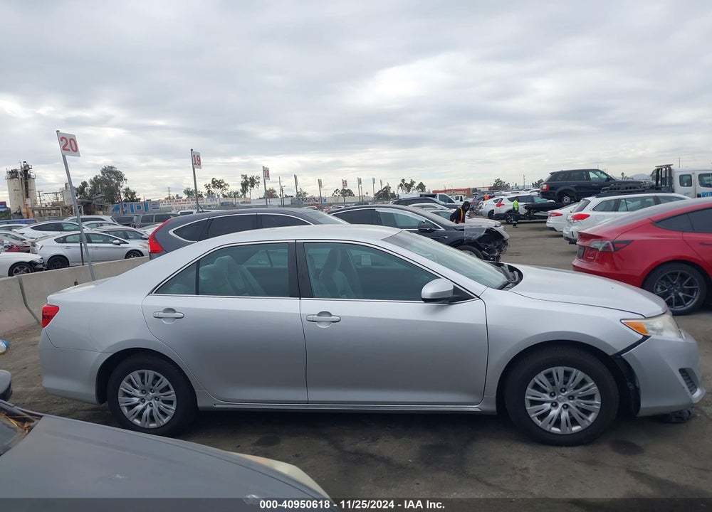2012 TOYOTA CAMRY LE VIN: 4T4BF1FK9CR213131