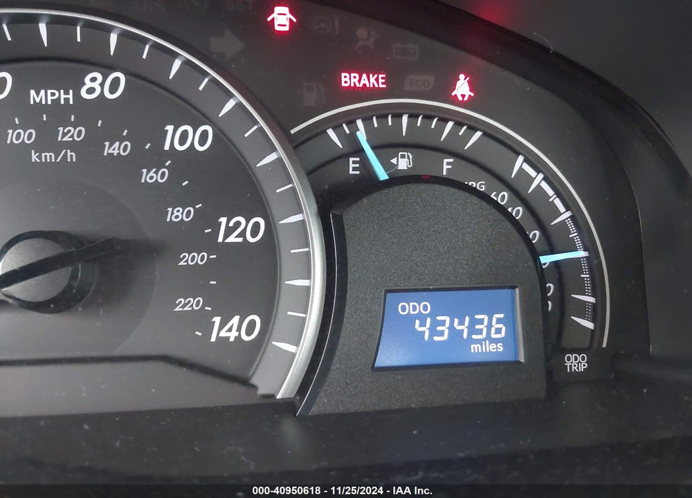 2012 TOYOTA CAMRY LE VIN: 4T4BF1FK9CR213131