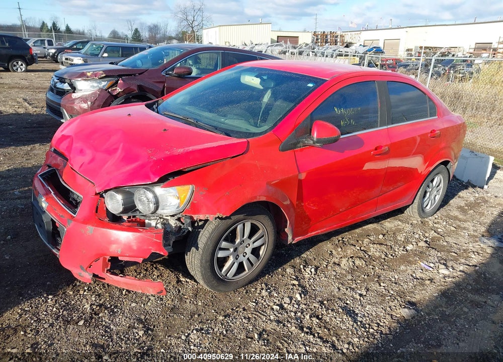 2014 CHEVROLET SONIC LT AUTO VIN: 1G1JC5SHXE4110719