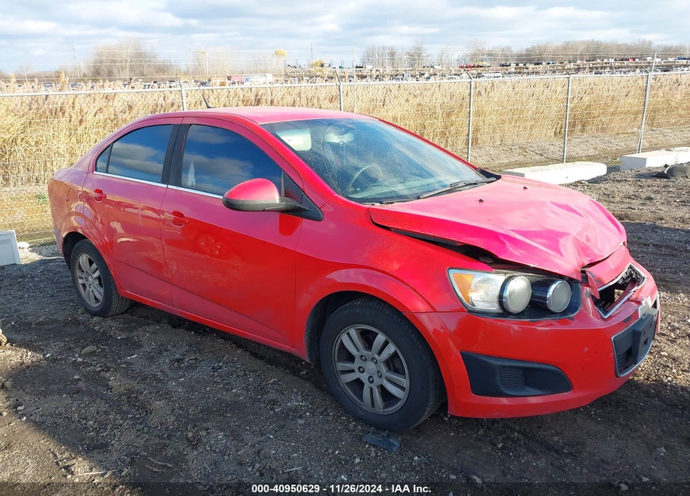 2014 CHEVROLET SONIC LT AUTO VIN: 1G1JC5SHXE4110719