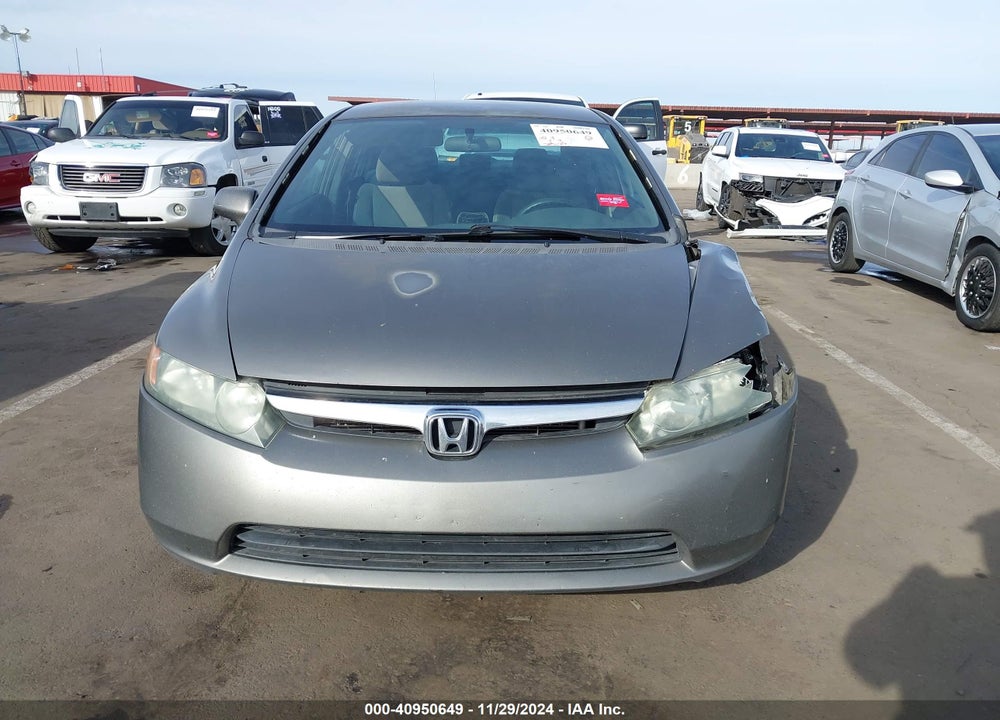 2008 HONDA CIVIC LX VIN: 2HGFA16598H352602