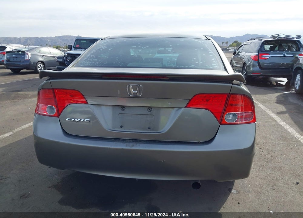 2008 HONDA CIVIC LX VIN: 2HGFA16598H352602