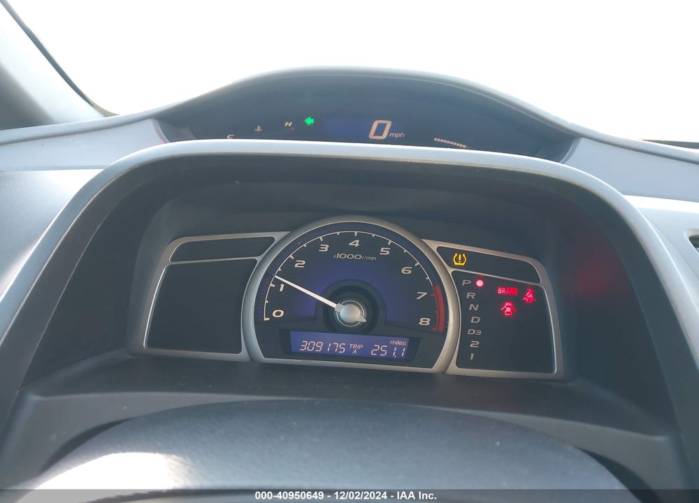 2008 HONDA CIVIC LX VIN: 2HGFA16598H352602