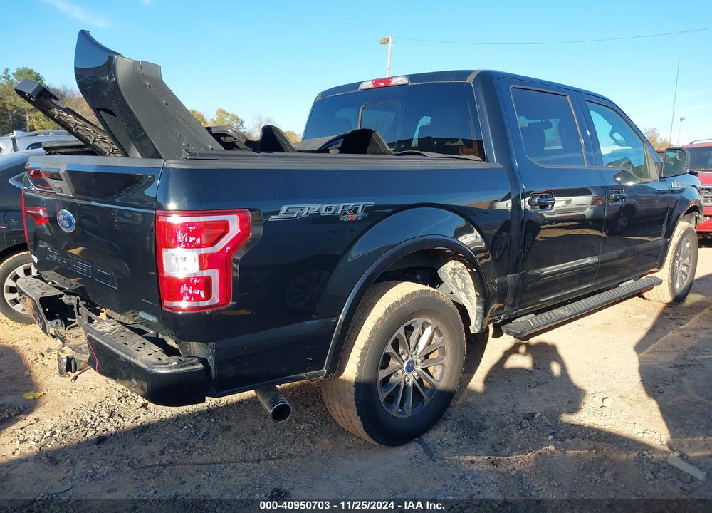 2018 FORD F-150 XLT VIN: 1FTEW1EP0JFA76557