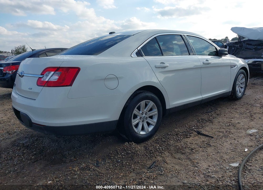 2010 FORD TAURUS SE VIN: 1FAHP2DW4AG149048