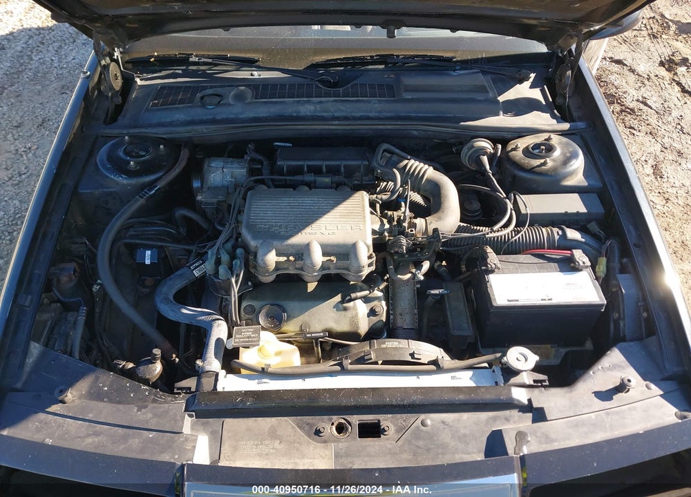 1991 CHRYSLER LEBARON LX VIN: 1C3XJ5539MG160777
