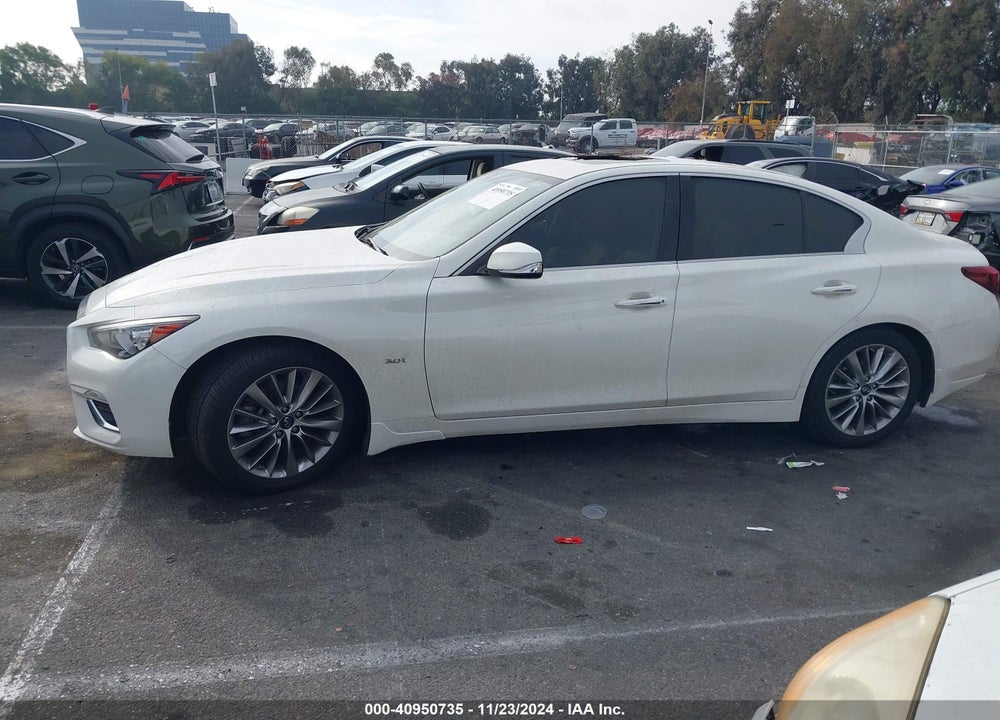 2019 INFINITI Q50 3.0T LUXE VIN: JN1EV7AP7KM514874