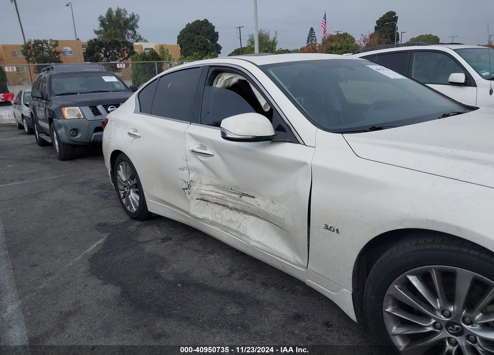 2019 INFINITI Q50 3.0T LUXE VIN: JN1EV7AP7KM514874