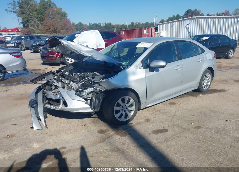 2022 TOYOTA COROLLA LE VIN: 5YFEPMAE4NP356080