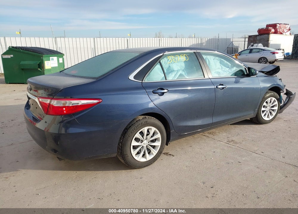 2015 TOYOTA CAMRY LE VIN: 4T1BF1FK0FU877588