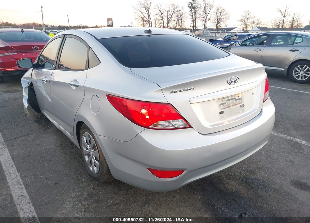 2017 HYUNDAI ACCENT SE VIN: KMHCT4AE5HU350942