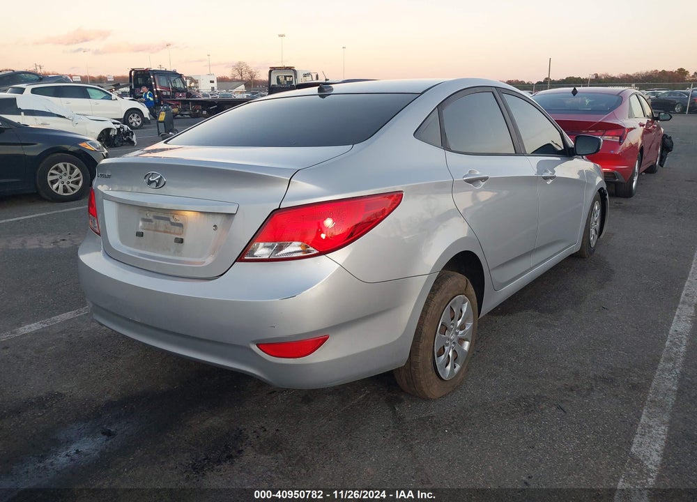 2017 HYUNDAI ACCENT SE VIN: KMHCT4AE5HU350942