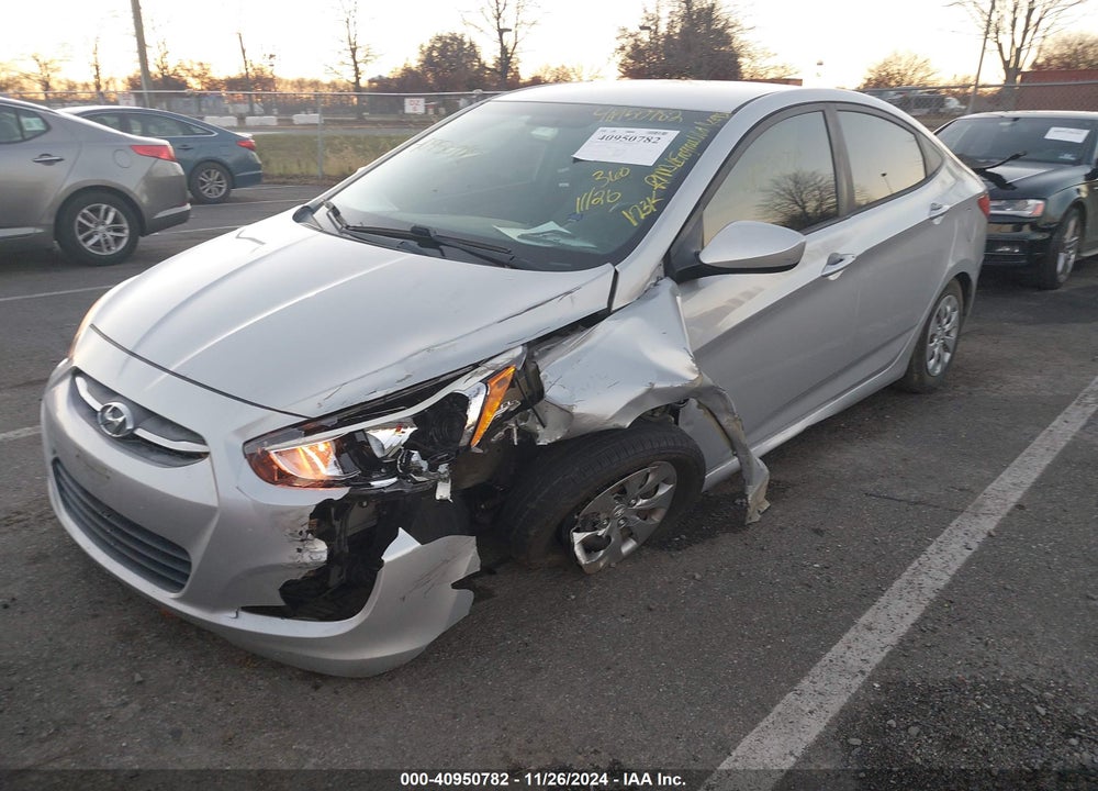 2017 HYUNDAI ACCENT SE VIN: KMHCT4AE5HU350942