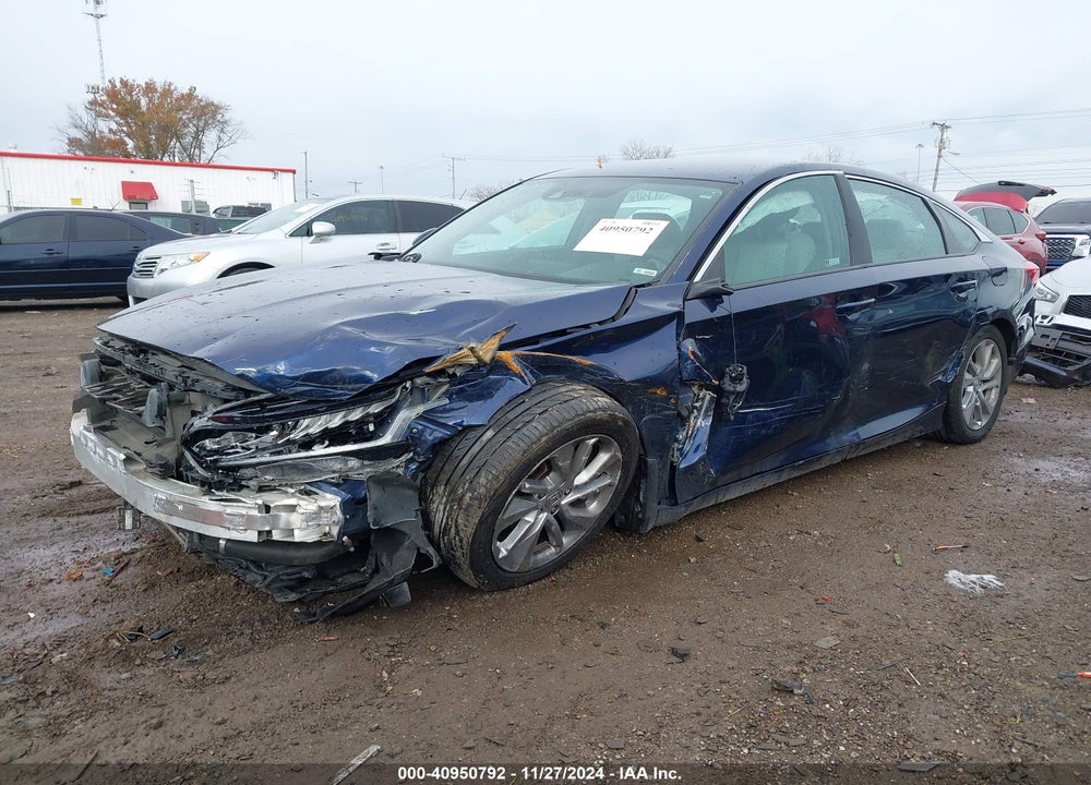 2019 HONDA ACCORD LX VIN: 1HGCV1F13KA110527