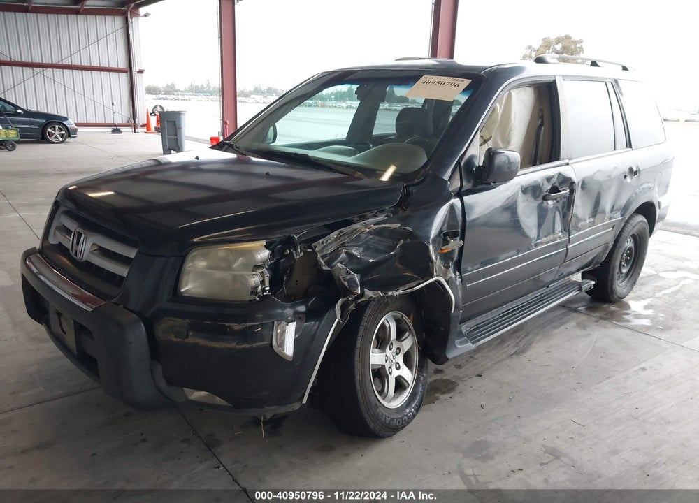 2006 HONDA PILOT EX-L VIN: 5FNYF28666B018969