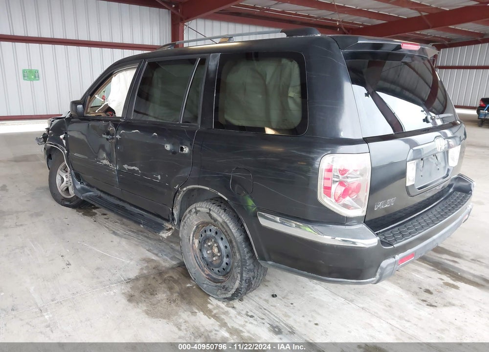 2006 HONDA PILOT EX-L VIN: 5FNYF28666B018969