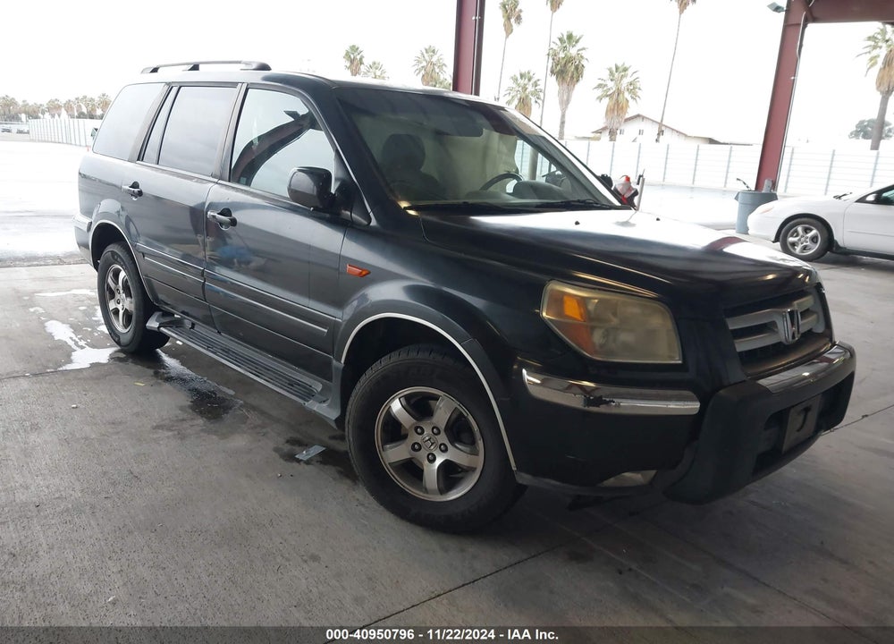 2006 HONDA PILOT EX-L VIN: 5FNYF28666B018969