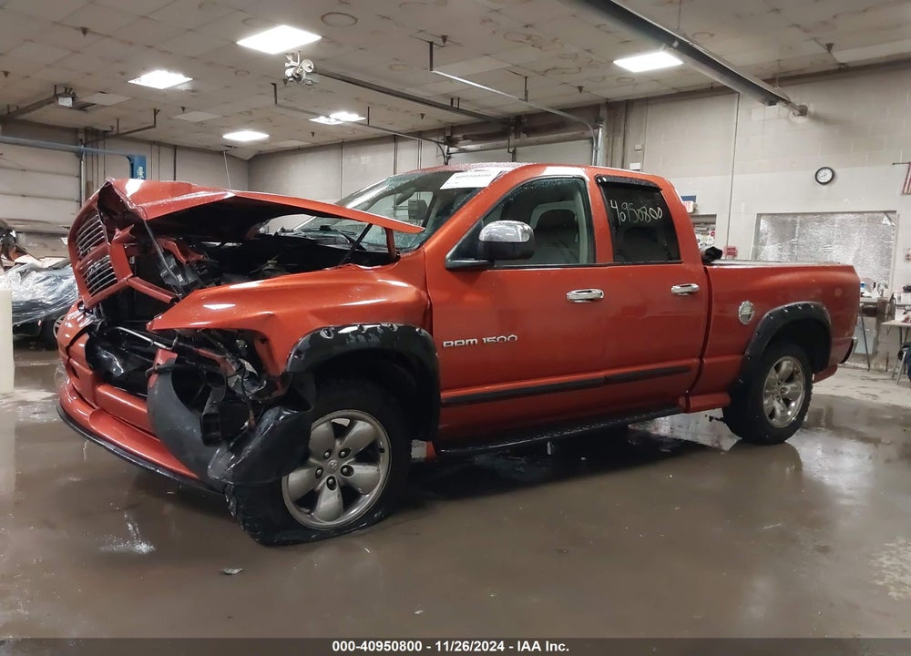 2005 DODGE RAM 1500 SLT/LARAMIE VIN: 1D7HU18D65J589759