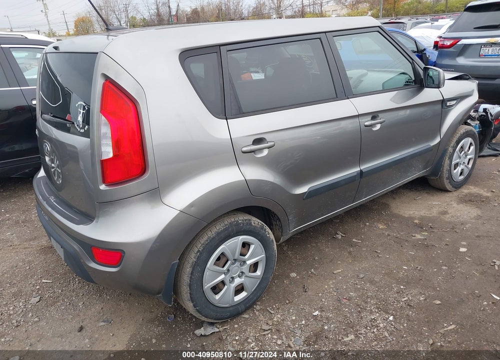 2013 KIA SOUL VIN: KNDJT2A58D7628449
