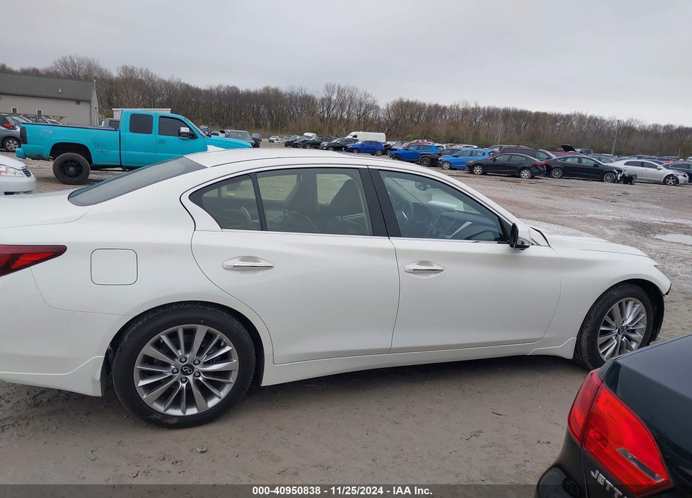 2021 INFINITI Q50 LUXE AWD VIN: JN1EV7BR0MM753606